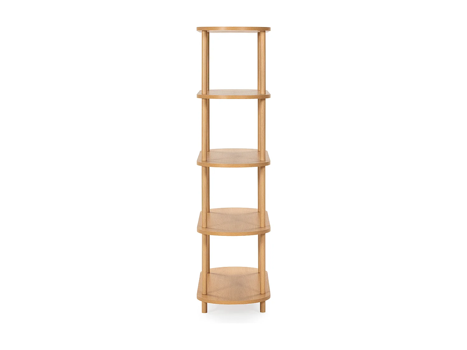 Etagère Montana avec 5 étagères effet Chêne