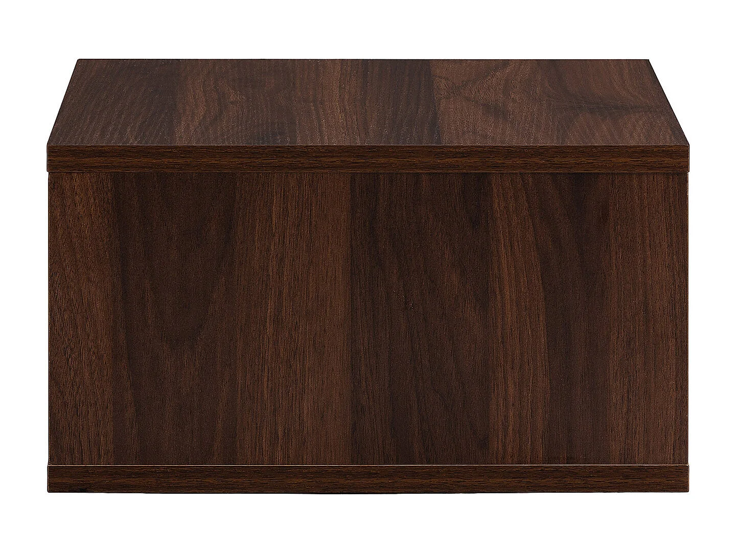 Table de chevet flottante Florida 1 tiroir effet Noyer
