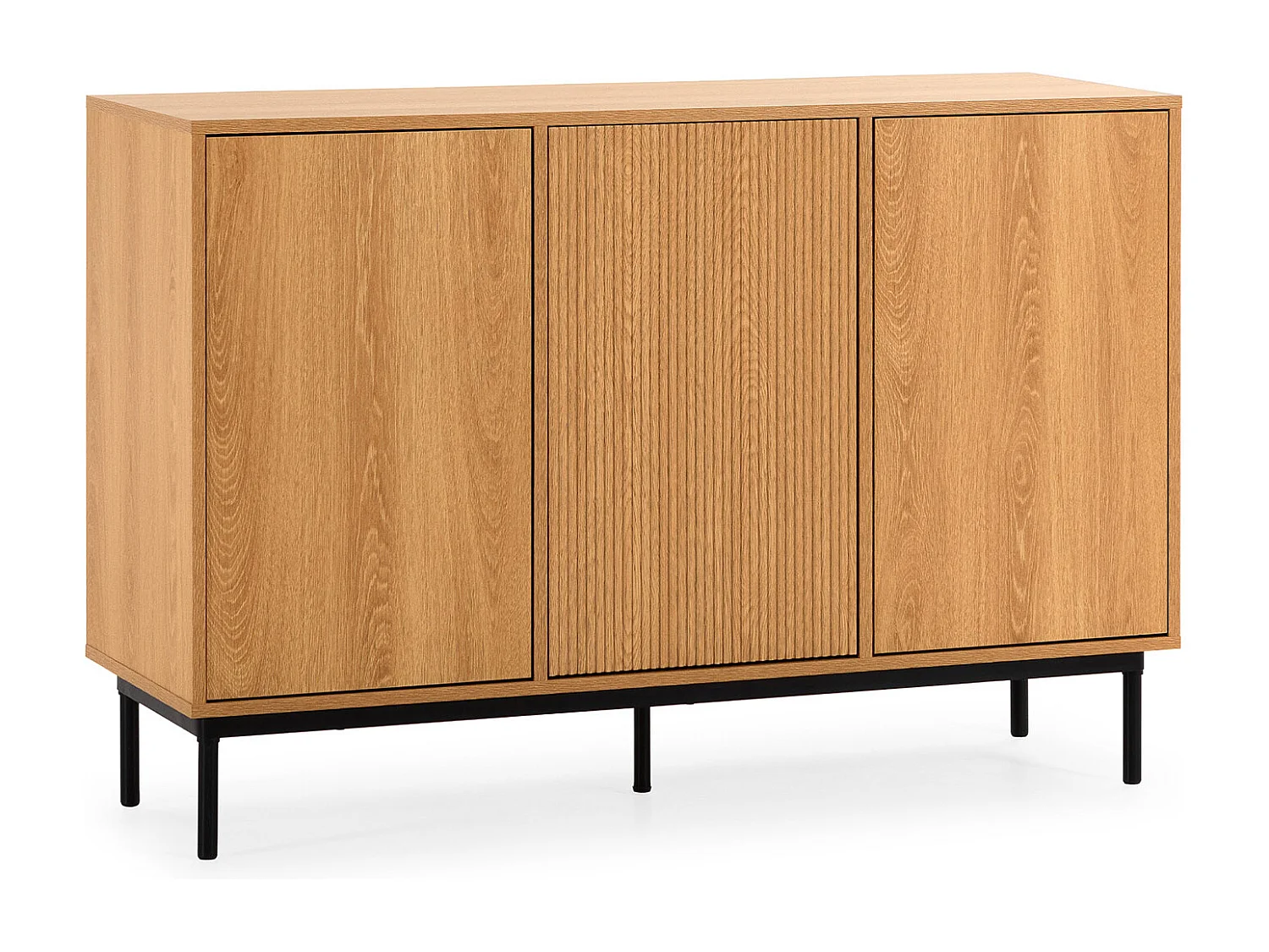 Sideboard Florida 3 türen Eiche-Optik