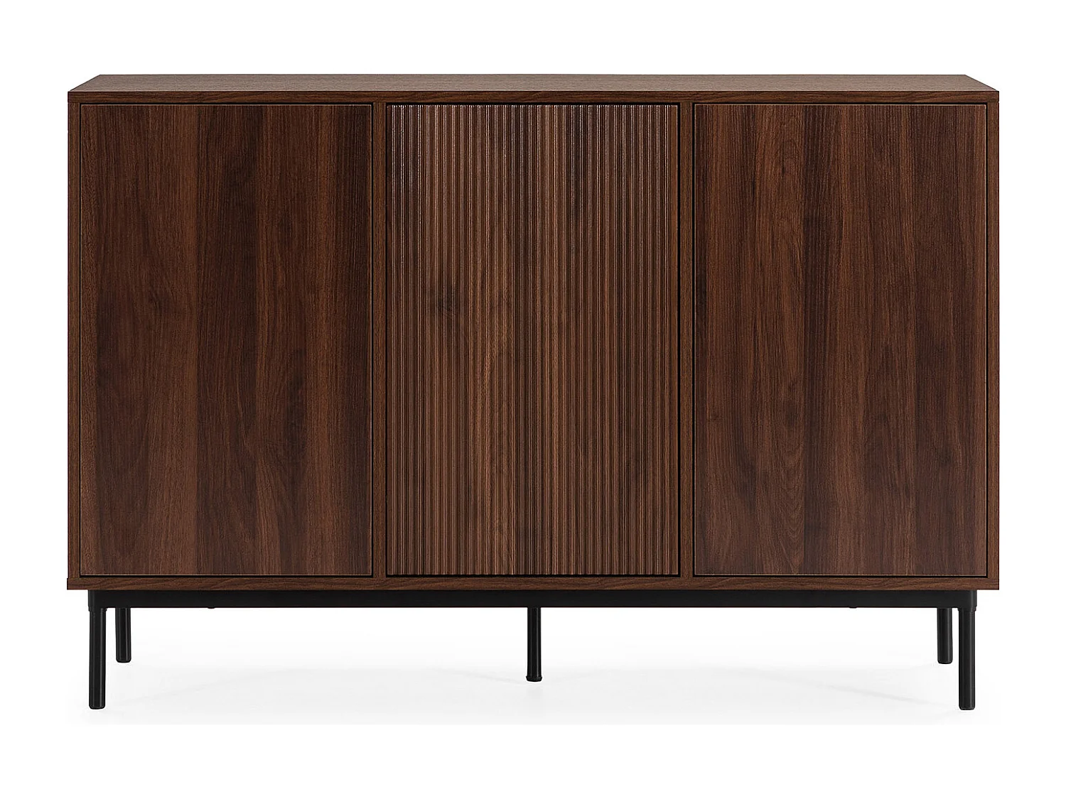 Sideboard Florida 3 türen Walnuss-Optik