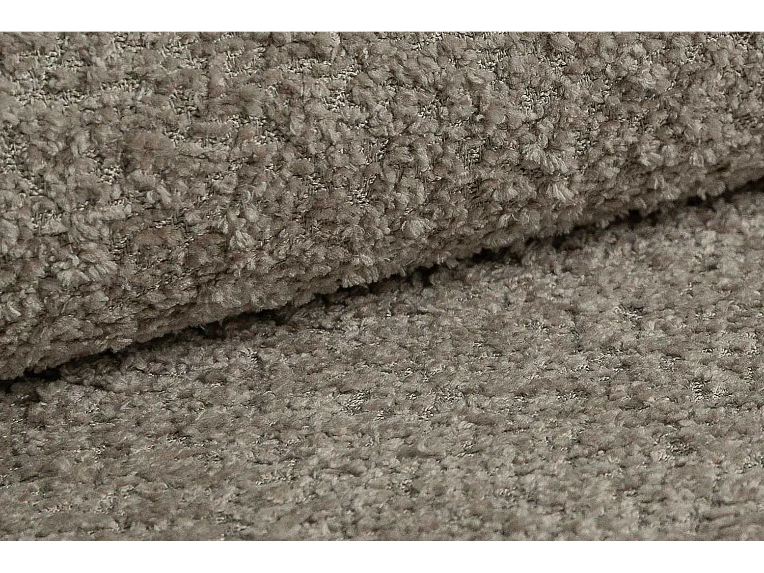 Lit capitonné MNUUO CHOCCO avec coffre de rangement Taupe 140 x 200 cm Sommier à lattes en bois relevable