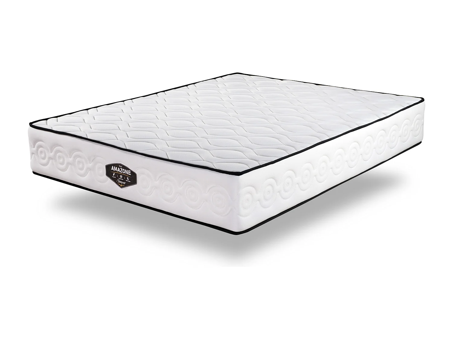 SIMPUR Matelas AMAZONE à ressorts ensachés 160x200 cm, hauteur +/- 25 cm