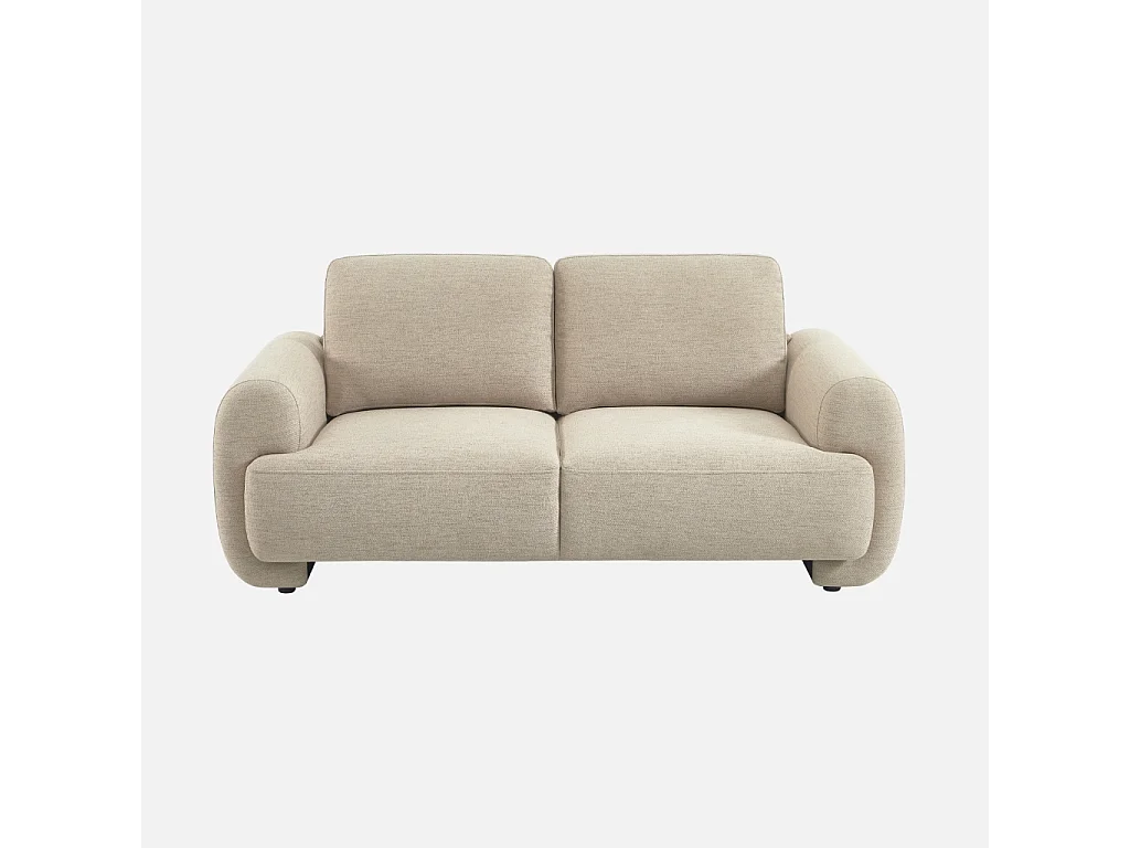 Divano in tessuto, 2 posti, beige