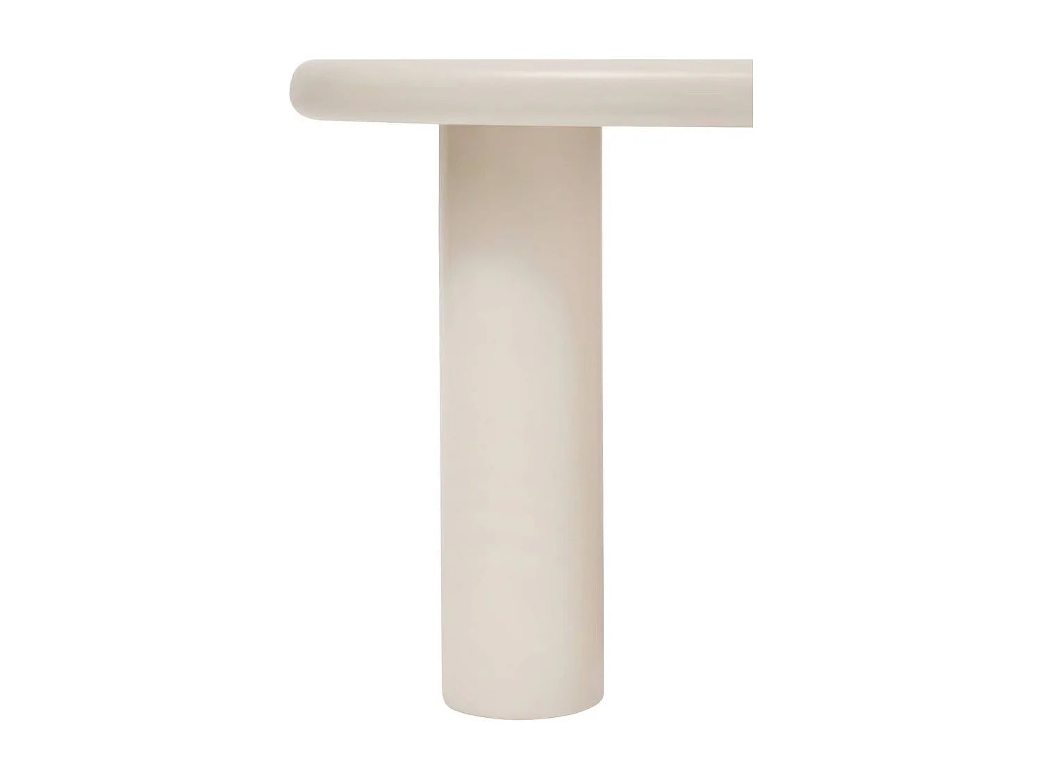 Lot de 2 Tables Basses Gigognes "Olao" 100cm Ivoire
