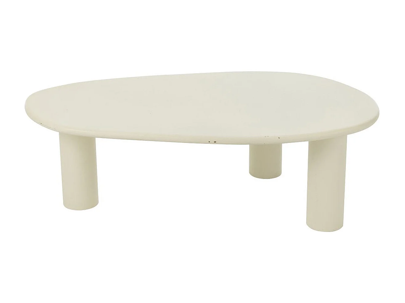 Table Basse Design "Bali" 108cm Blanc