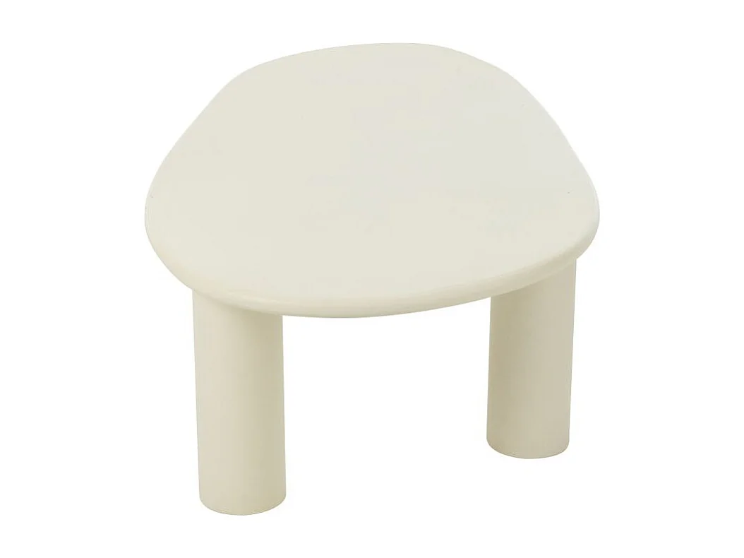 Table Basse Design "Bali" 108cm Blanc