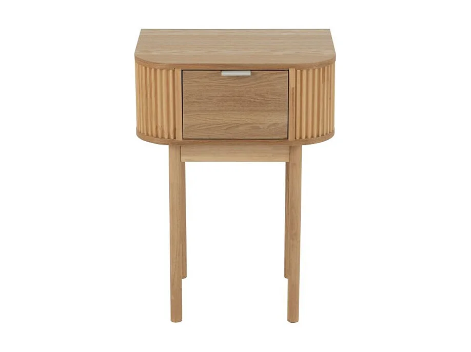 Table de Chevet en Bois "Alta" 67cm Naturel