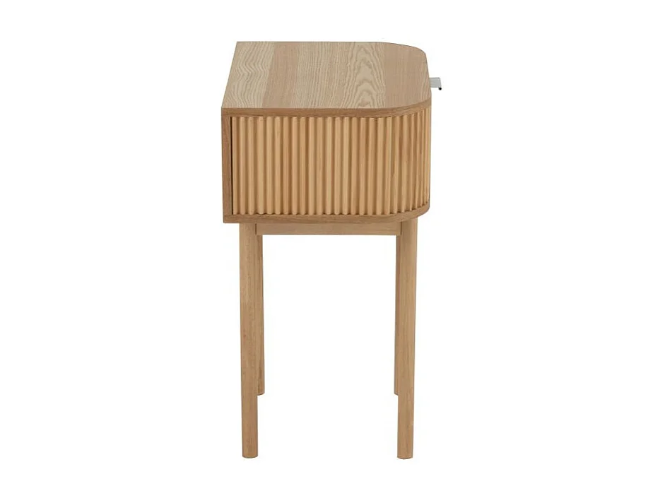 Table de Chevet en Bois "Alta" 67cm Naturel