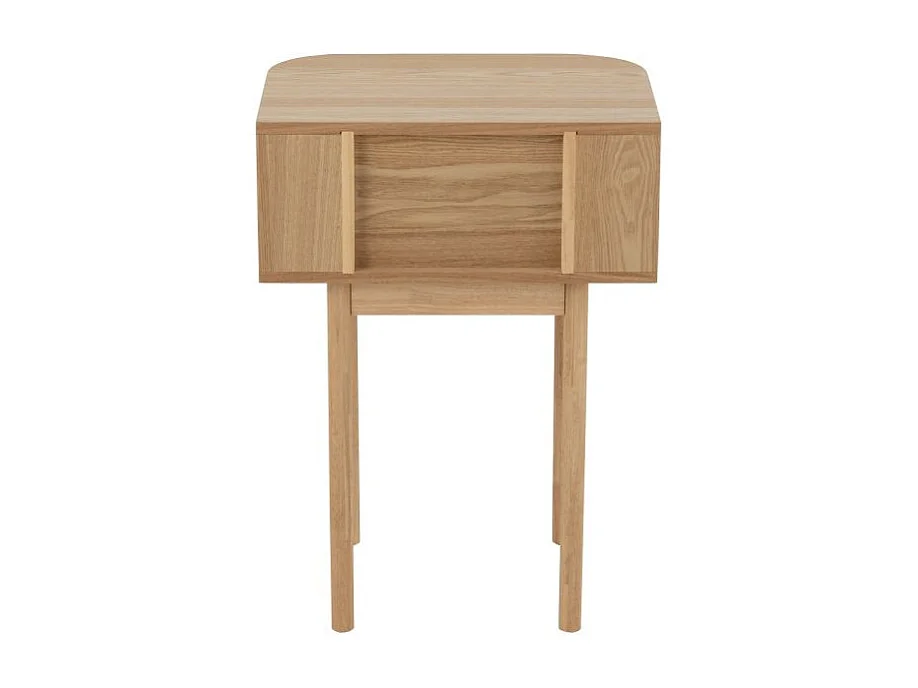 Table de Chevet en Bois "Alta" 67cm Naturel