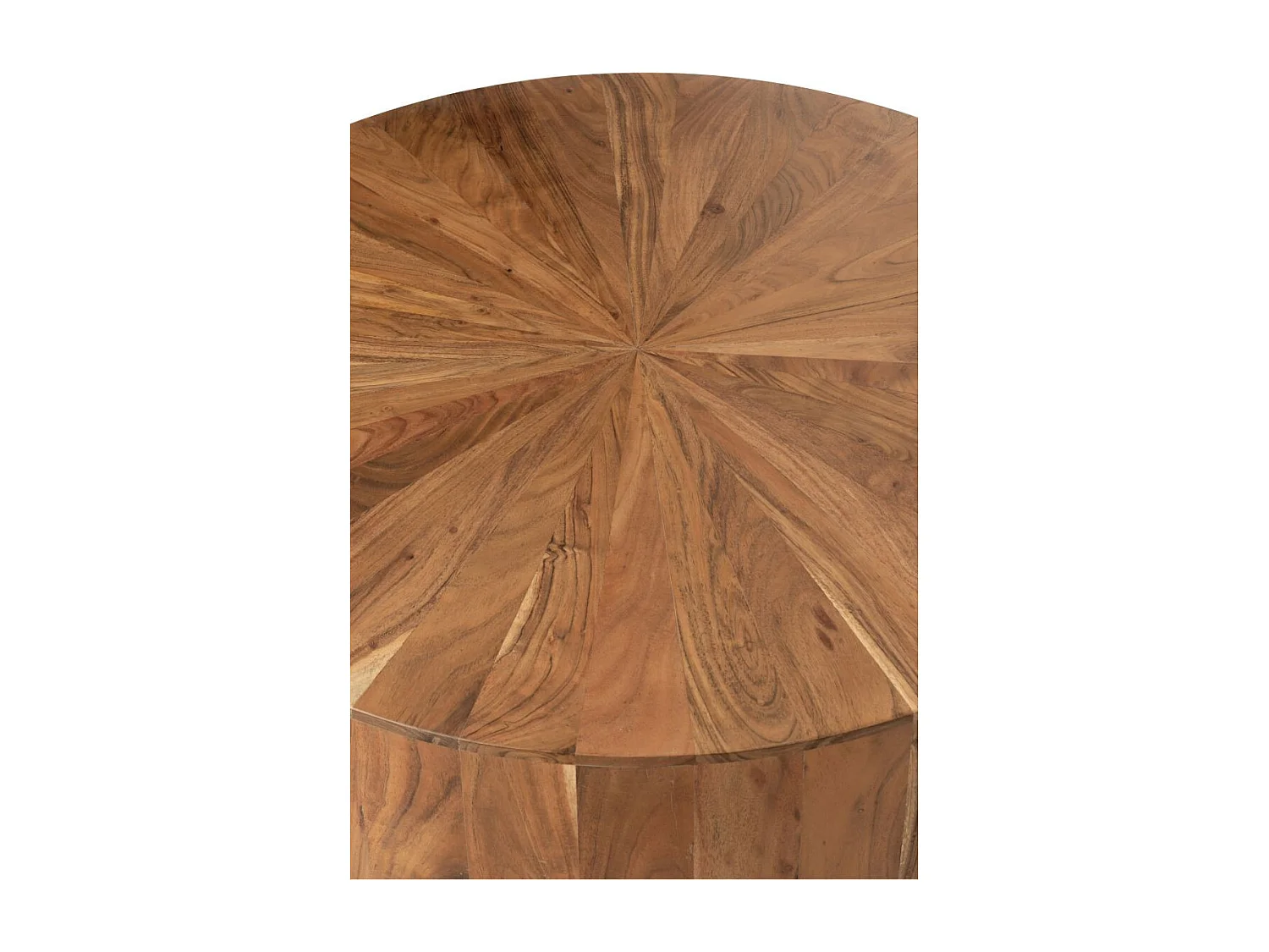 Table Basse en Bois "Glenda" 90cm Naturel
