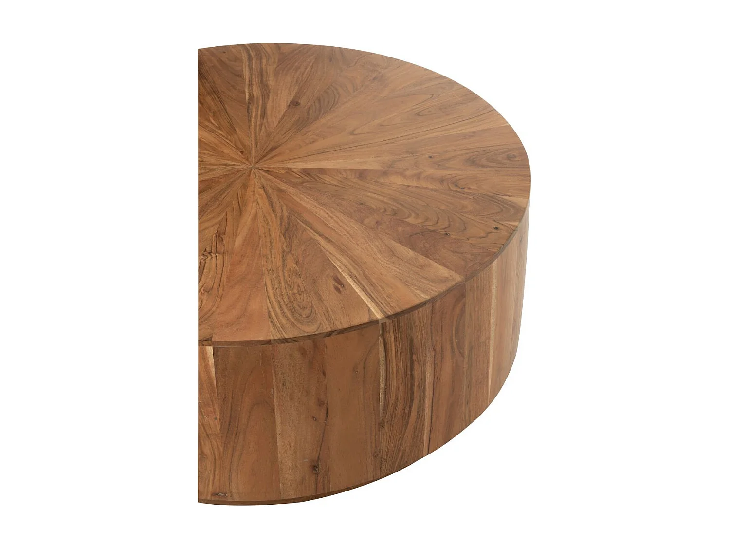 Table Basse en Bois "Glenda" 90cm Naturel