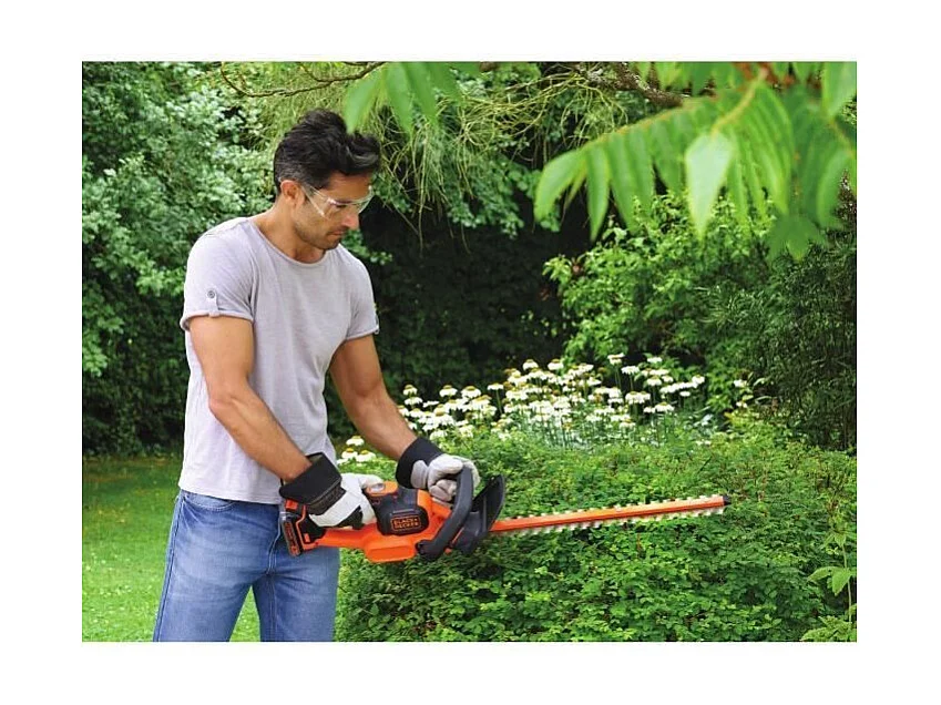 Taille-haies sans fil BLACK+DECKER GTC18452PC 45 cm E-Drive Powercommand orange