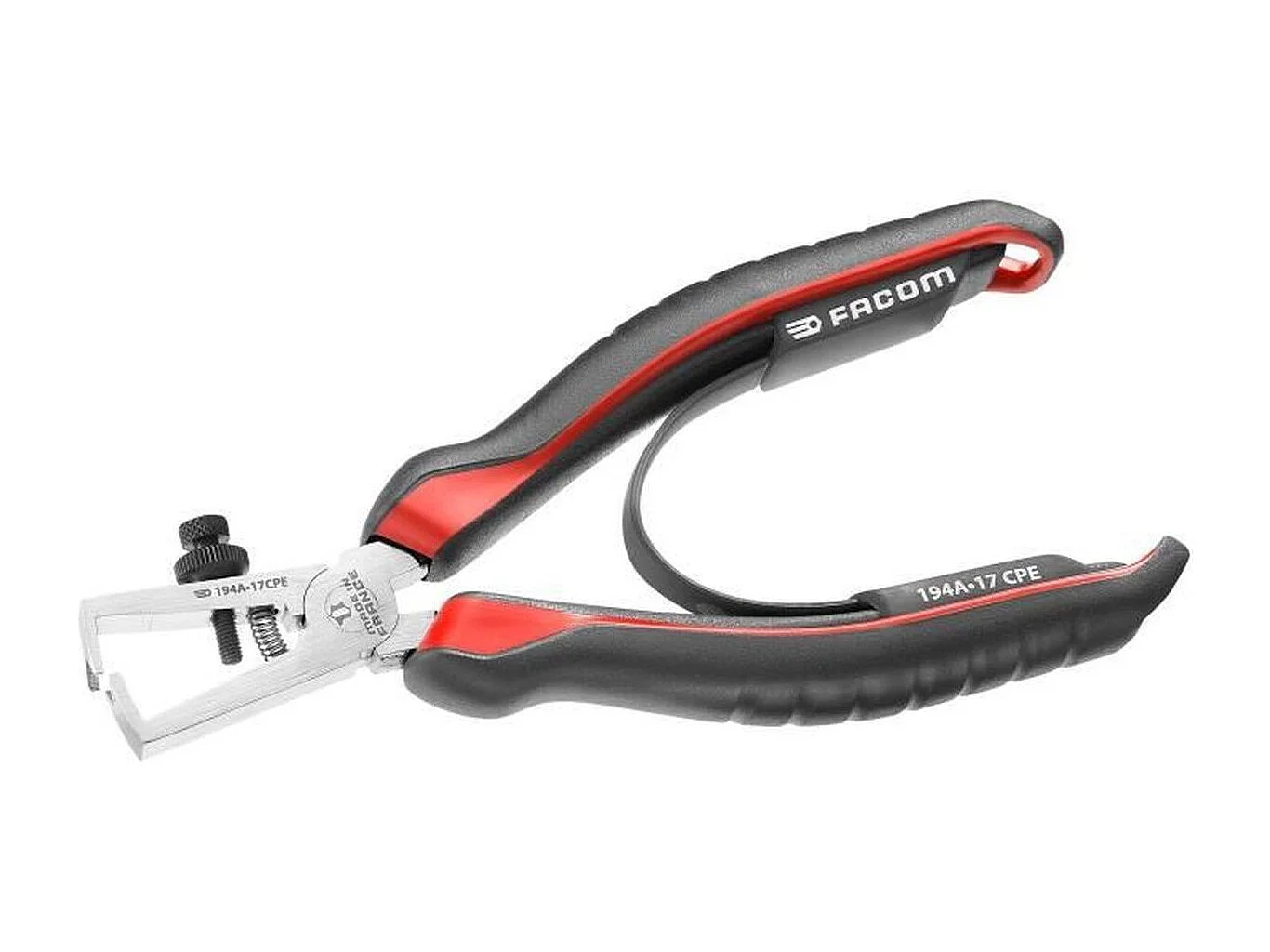 Pince à dénuder et couper FACOM 194A•17 CPE 0,5–6 mm² — 170 mm