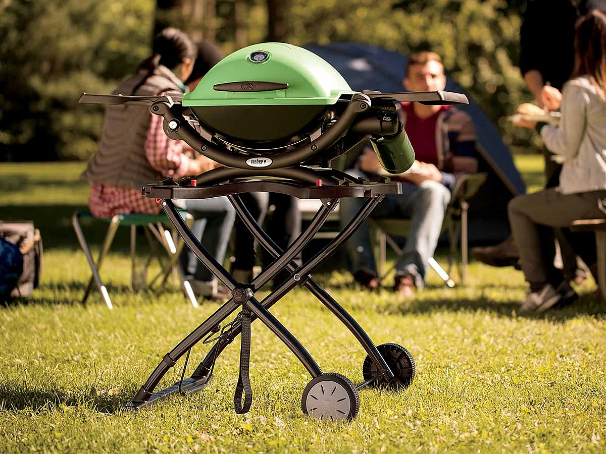 Chariot barbecue Weber Q1000 et Q2000
