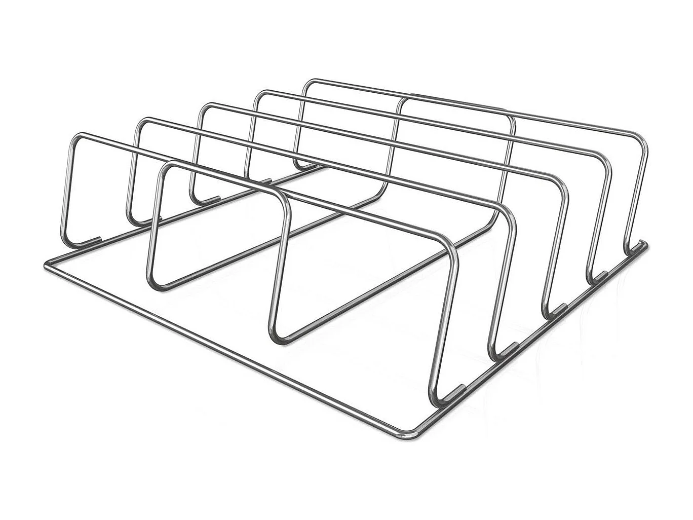 Ninja Woodfire XL Rib Rack - Accessoire de Barbecue pour Fumer et Griller 4 Ribs Simultanément