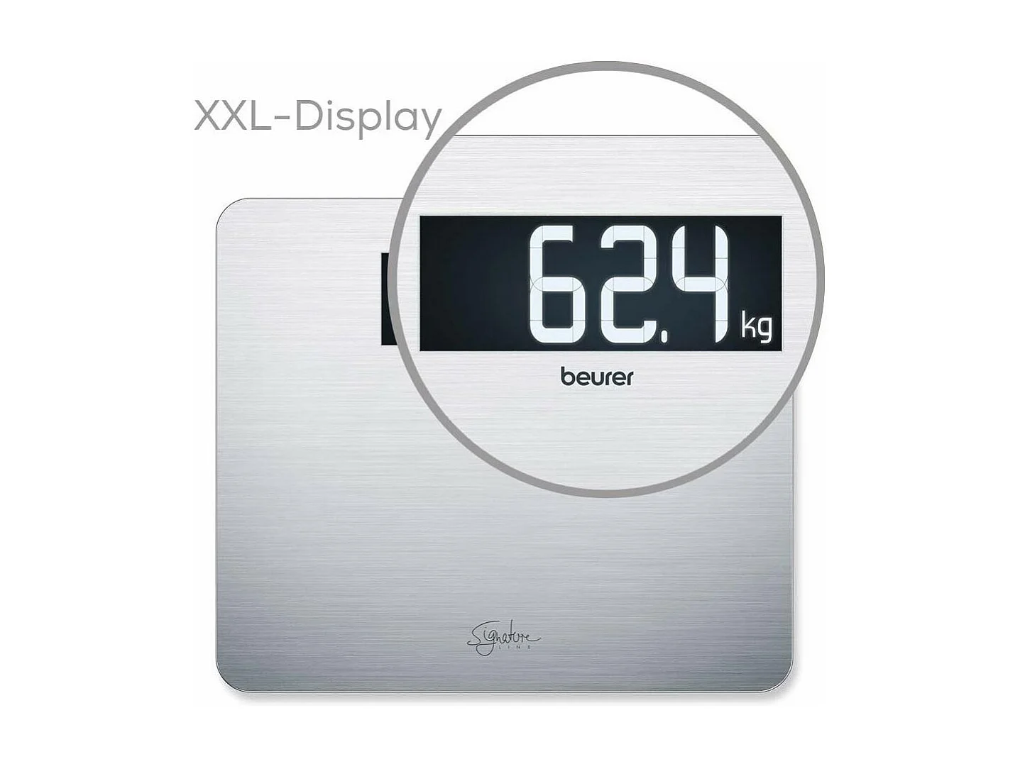 Pèse-personne Beurer GS405 - Poids min. 100 g - Poids max. 200 kg