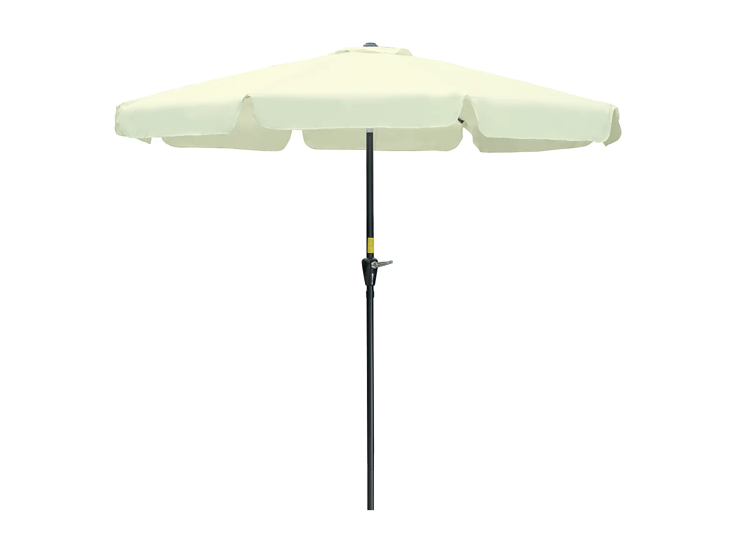 Ombrellone da giardino e terrazza ø2.7x2.5 m beige