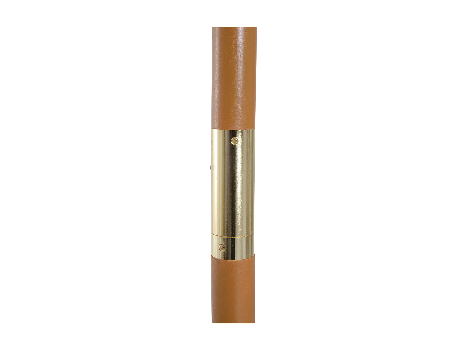 Ombrellone da giardino 3x2.5 m con palo in legno a 8 stecche