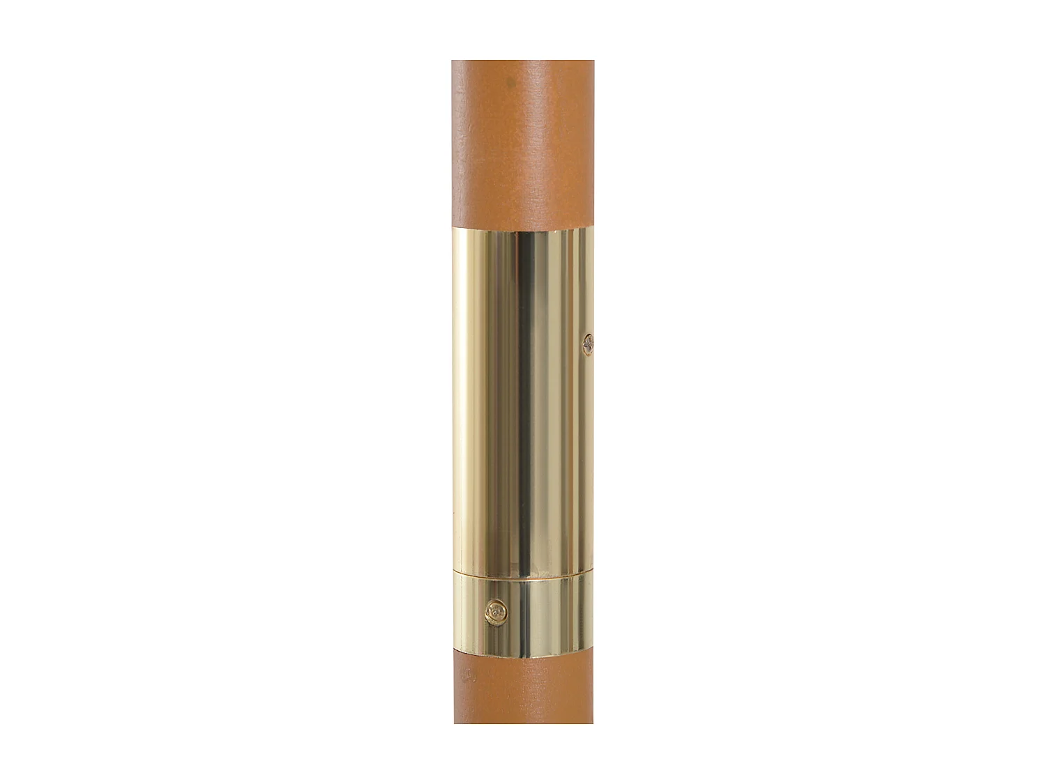 Ombrellone da giardino a 6 stecche 2.5x2.3m bianco crema