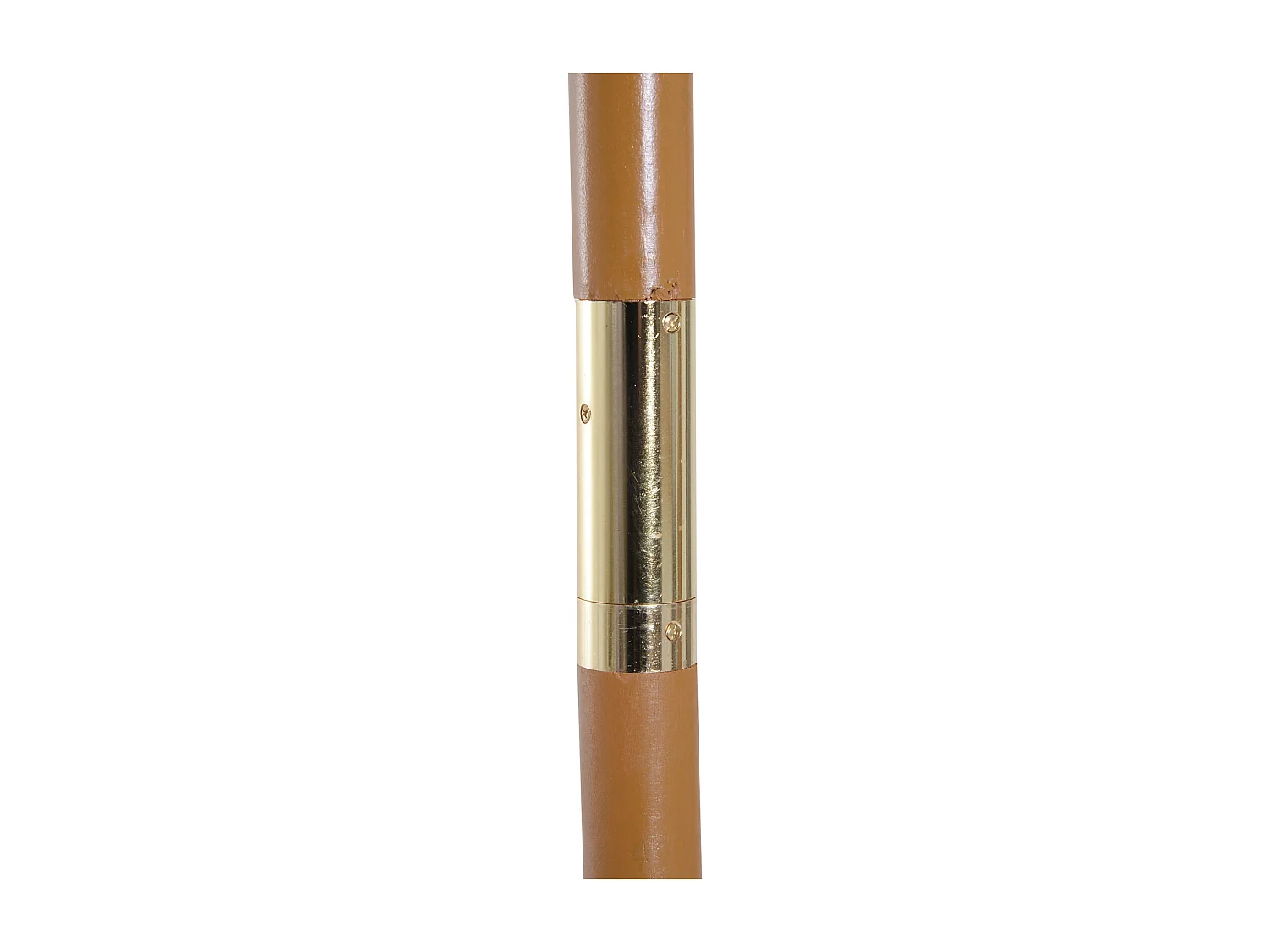 Ombrellone da giardino 2.5x2.3 m a 6 stecche verde scuro