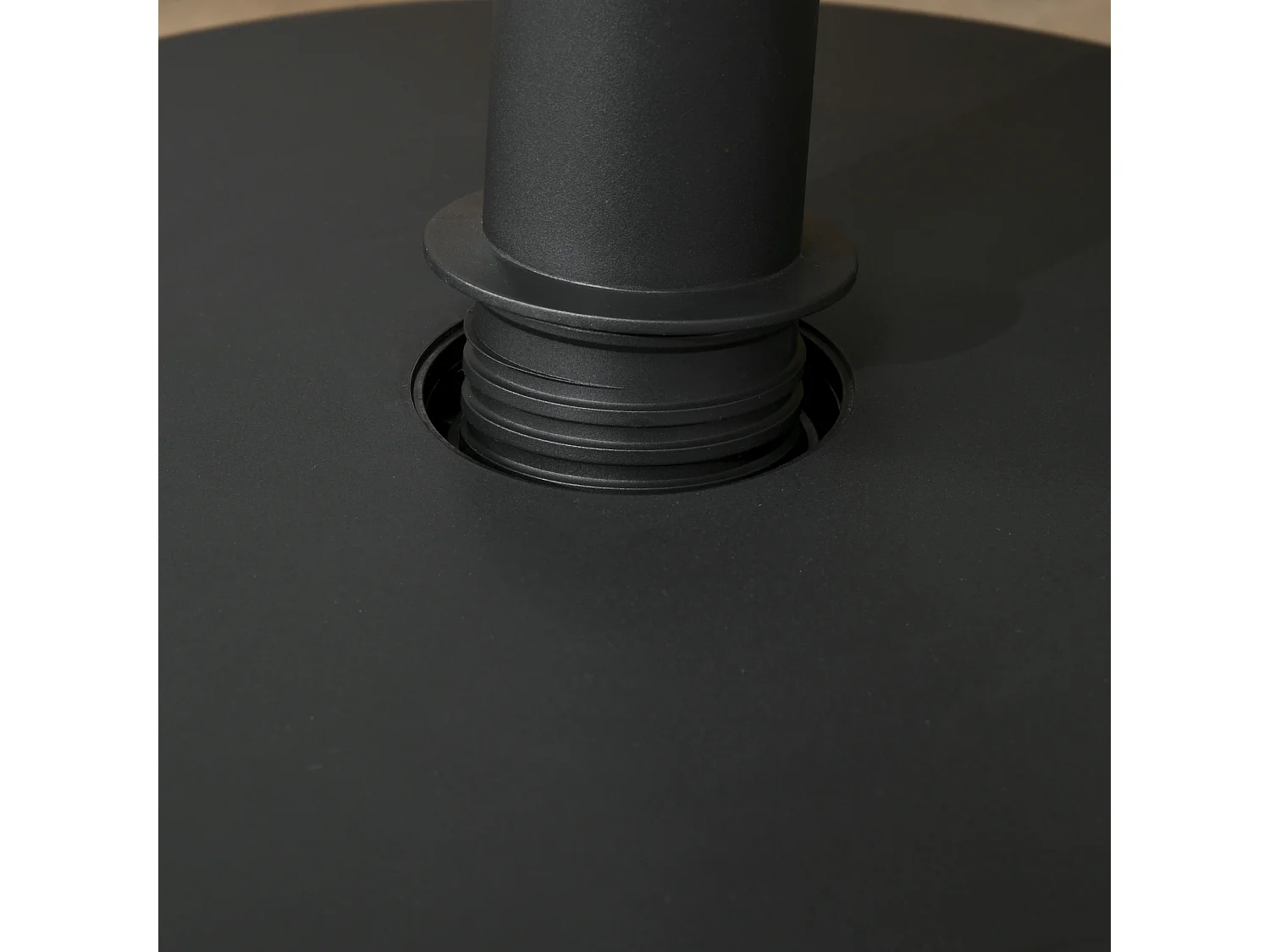 Base per ombrellone da giardino in pp max 18kg di peso nero