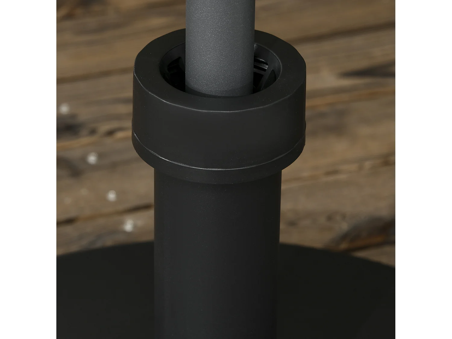 Base per ombrellone da giardino in pp max 18kg di peso nero