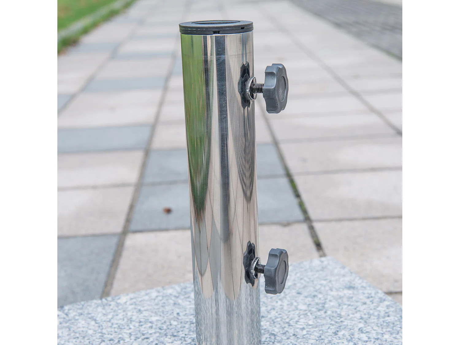 Supporto base per ombrellone da giardino con palo da 35mm-48mm