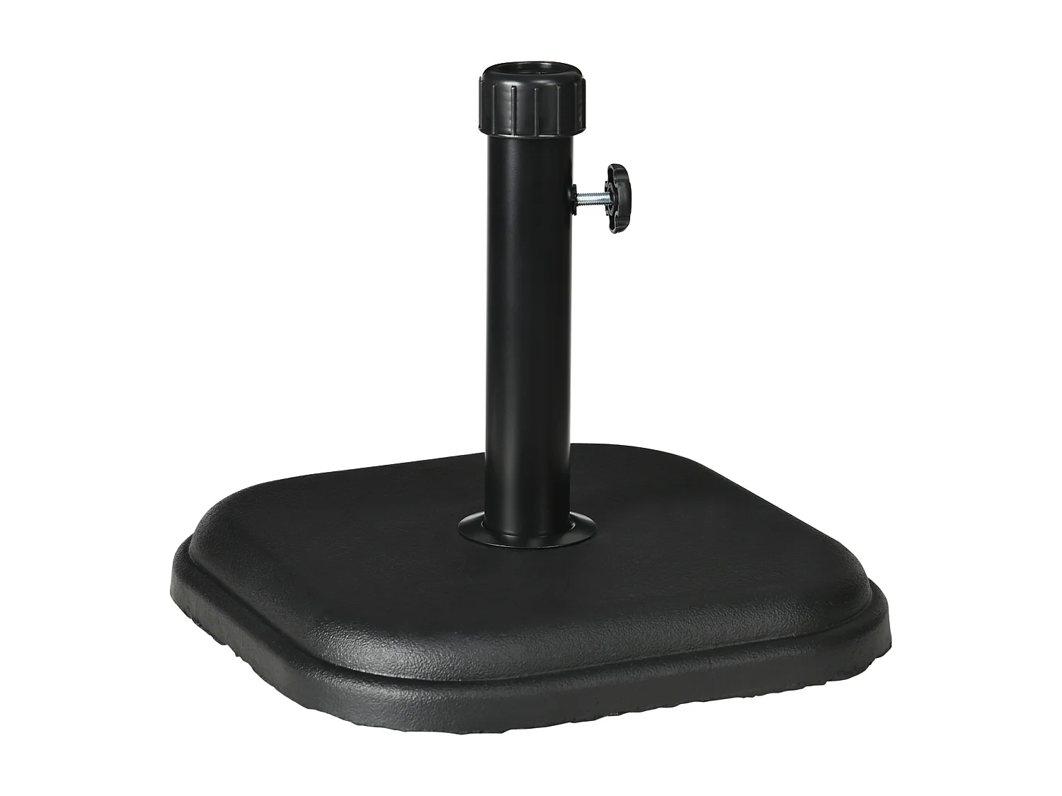 Base per ombrellone da giardino in plastica e cemento da 11kg