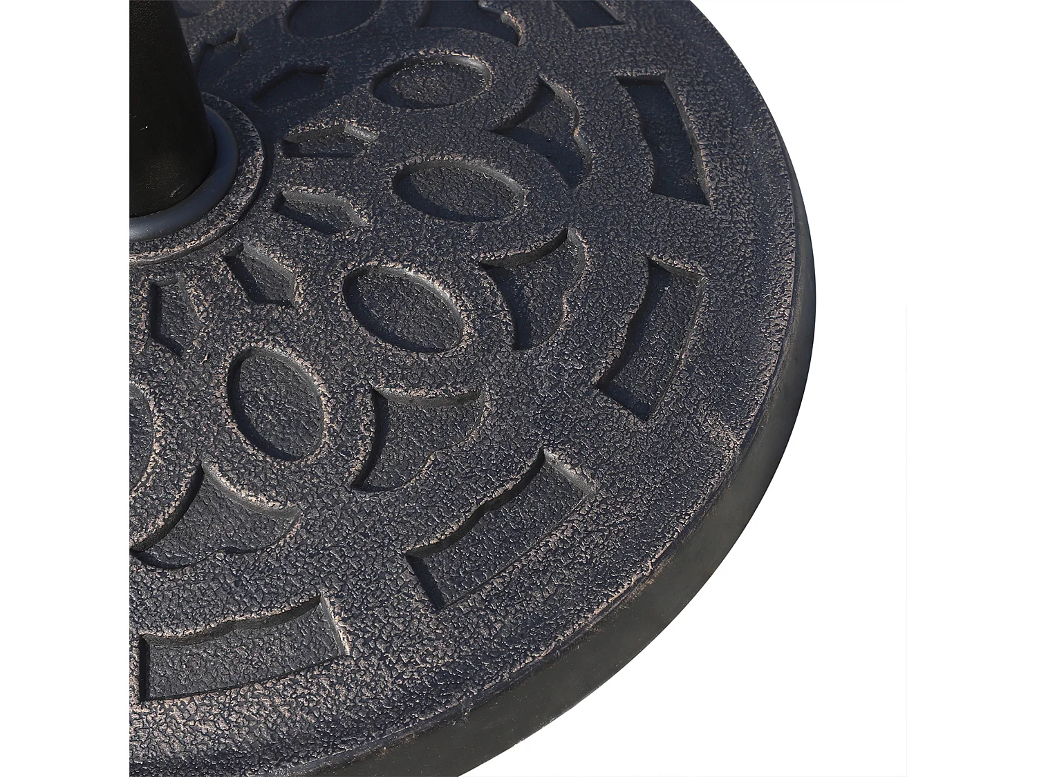 Base per ombrellone 12kg in resina ø48.5cm per pali 38-48mm