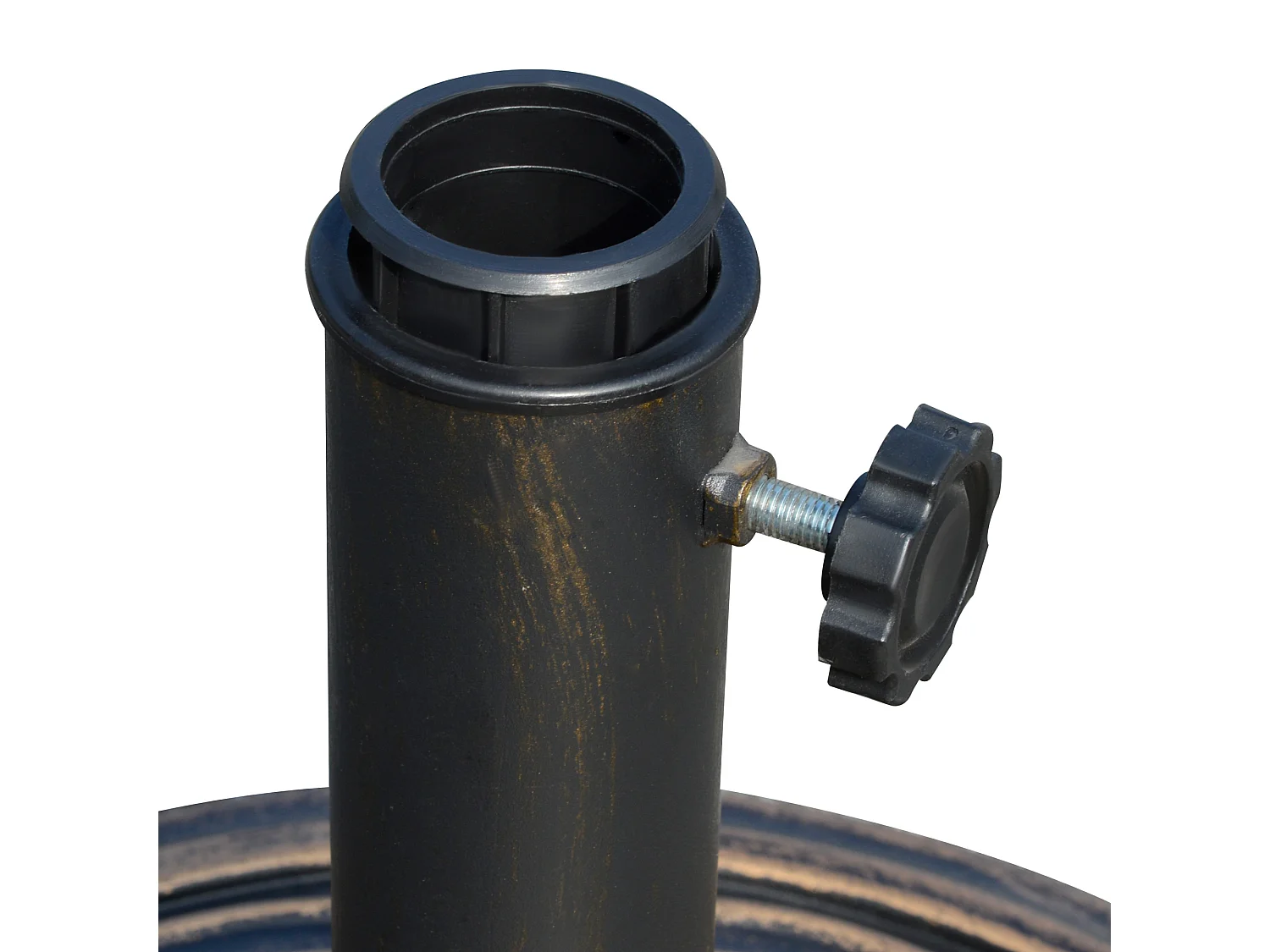 Base per ombrellone ø45cm da 12kg per pali da 38mm e 48mm