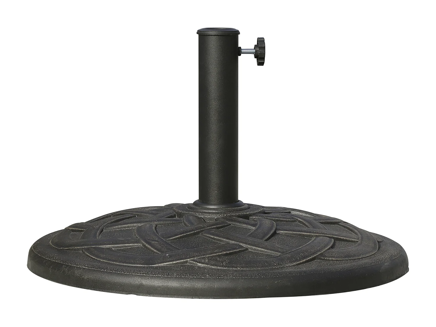 Base ombrellone in resina 19kg ø54.5cm per giardino