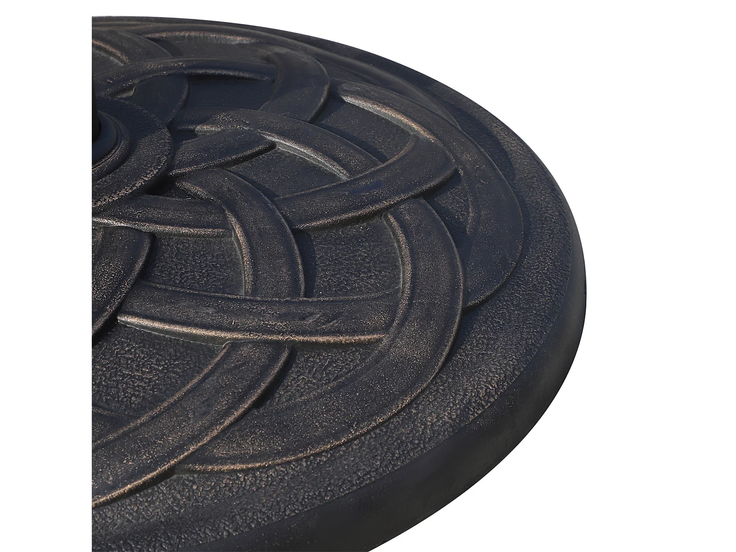 Base ombrellone in resina 19kg ø54.5cm per giardino