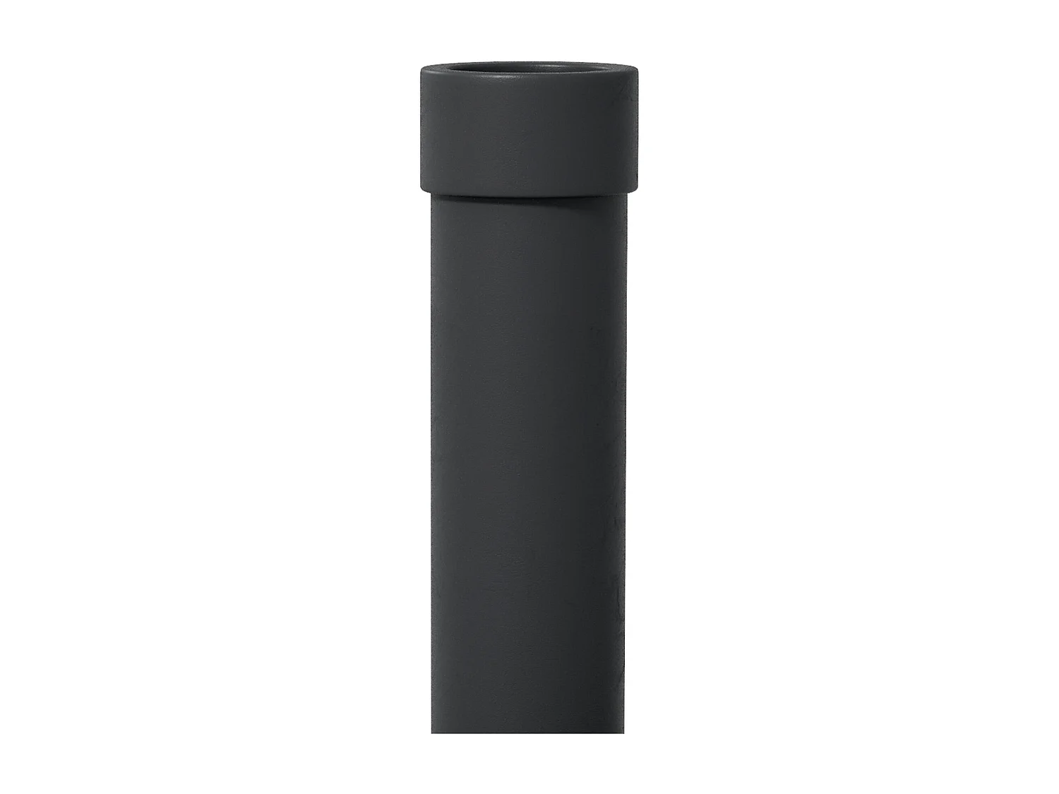 Base per ombrellone da 15kg rotonda in plastica e cemento nero