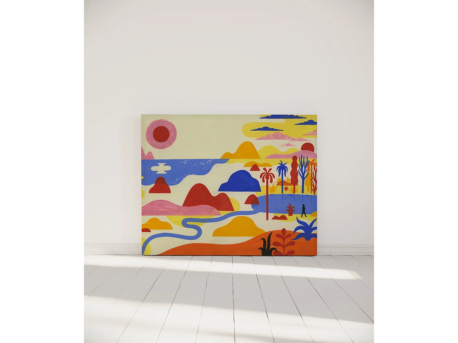 BELLECOUR LITERIE | Tête de lit déhoussable PALM SPRINGS 140x110 cm