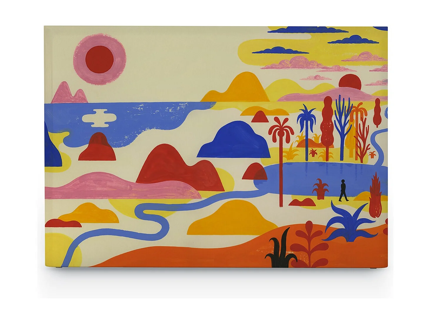 BELLECOUR LITERIE | Tête de lit déhoussable PALM SPRINGS 180x110 cm