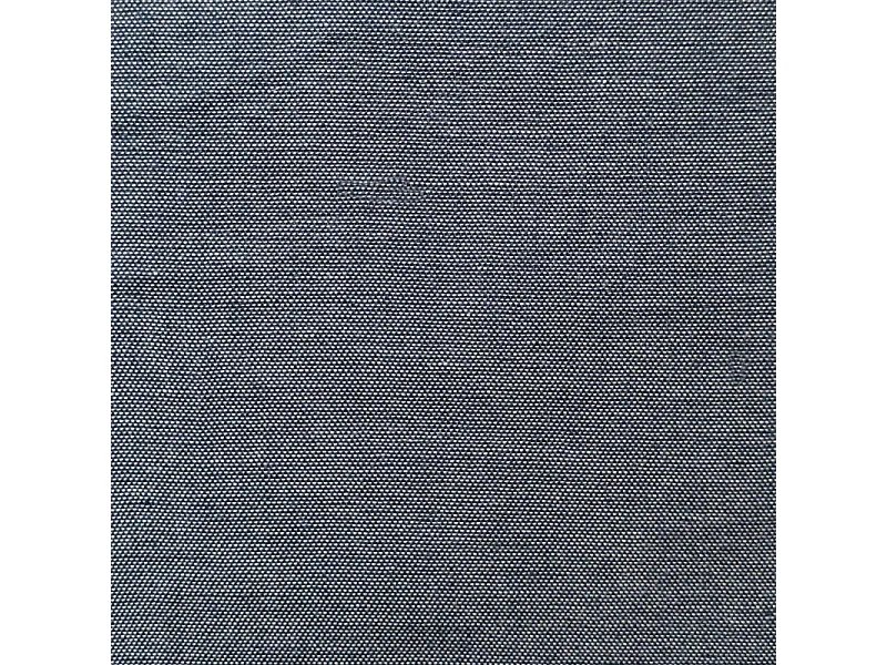 Drap housse en coton gris foncé 140 x 200 cm - CHAM 8653