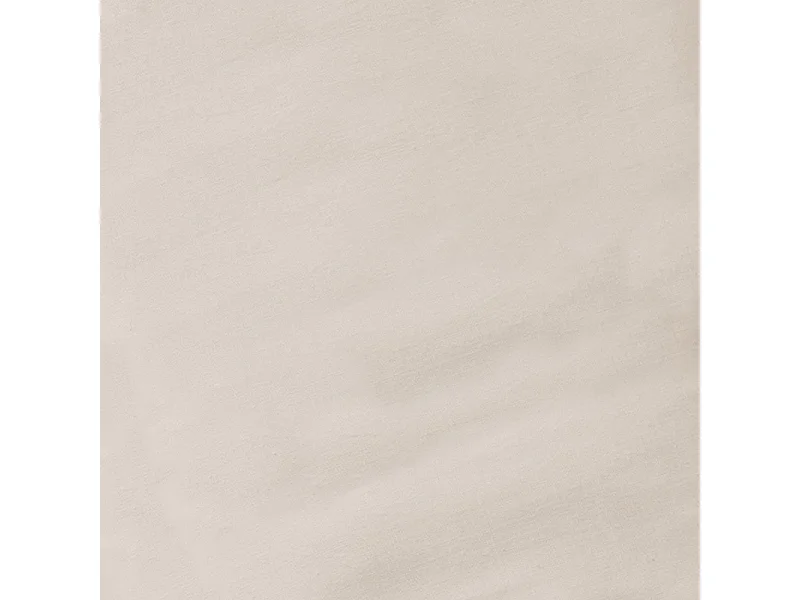 Drap housse 180 x 200 x 30 cm en coton beige - JULIETA