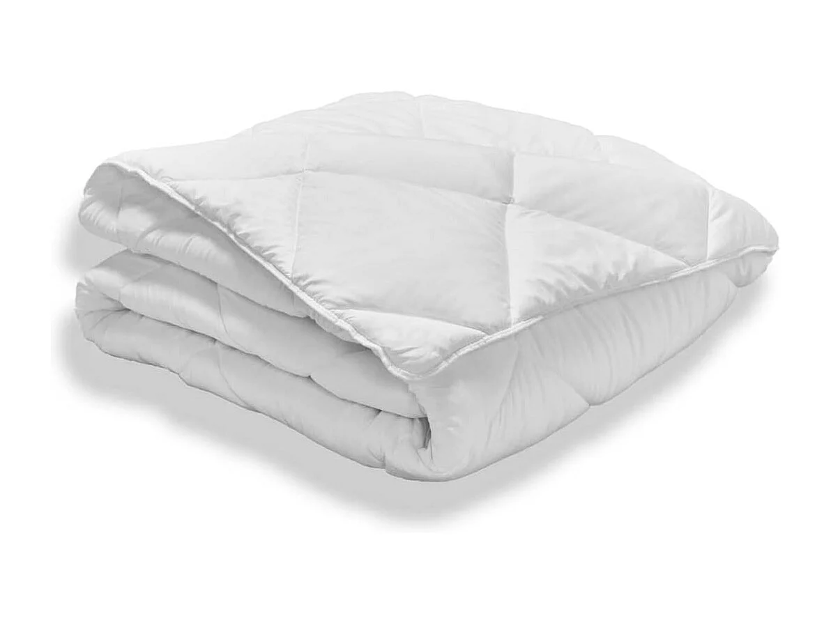Pack Lavable à 95 Couette chaude 240x260cm + 2 Oreillers moelleux 60x60cm