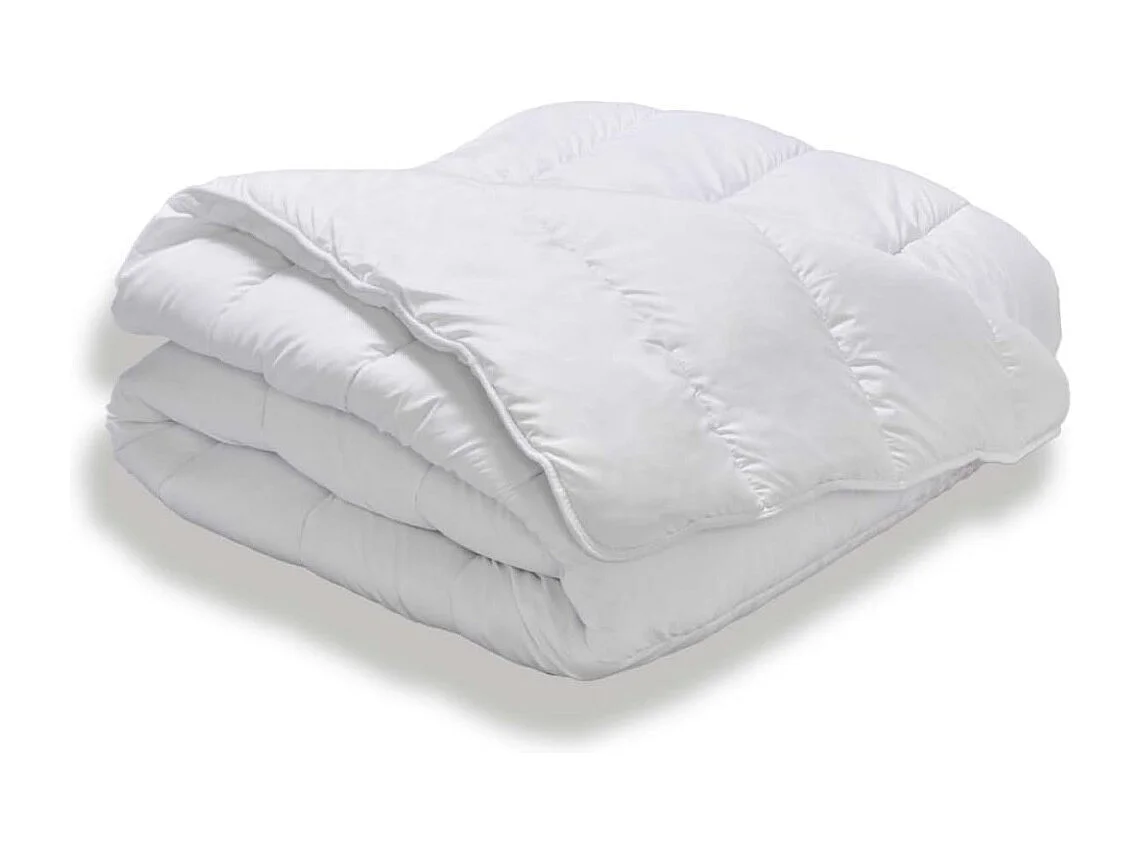 Pack Tempérée Couette 240x260cm + 2 Oreillers moelleux 60x60cm