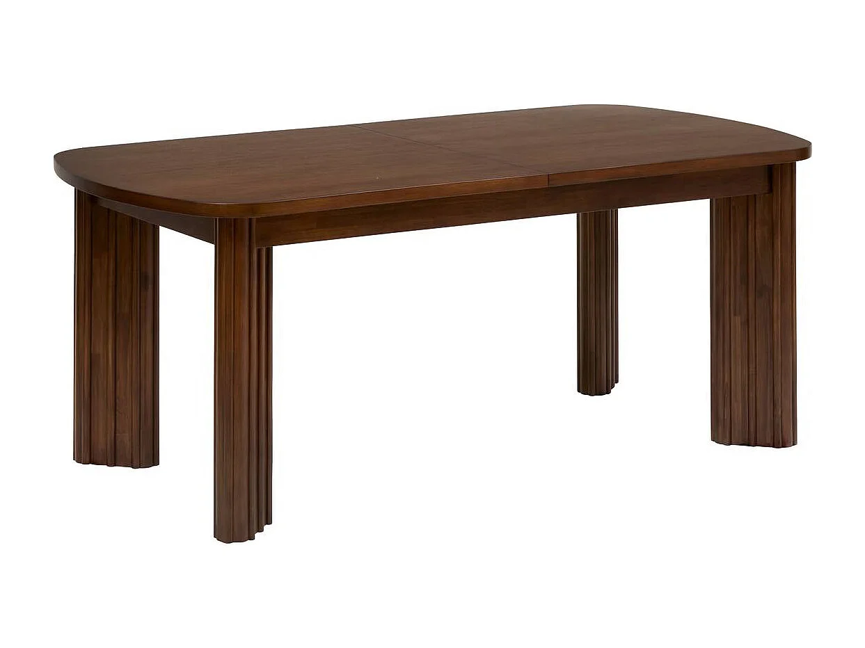 Table à dîner table à manger extensible en bois d'acacia - Longueur 180/230 x Profondeur 90 x Hauteur 76 cm