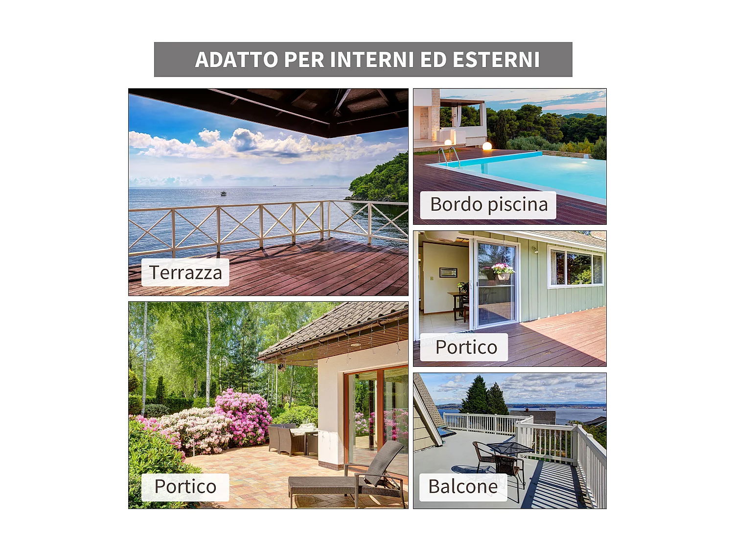 Sedia da giardino adironrack in rattan e acciaio marrone blu