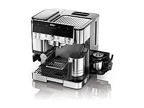 Ninja Kaffeemaschine Luxe Premier (ES601EU) Halbautomatische Espressomaschine 2L - Schwarz Edelstahl