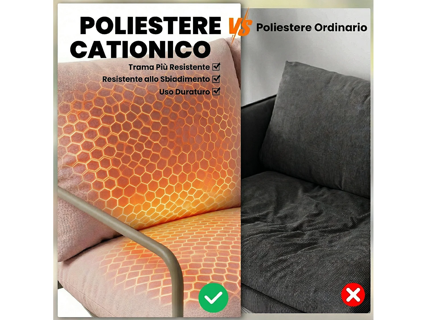 Set mobili da giardino con cuscini in metallo rosa