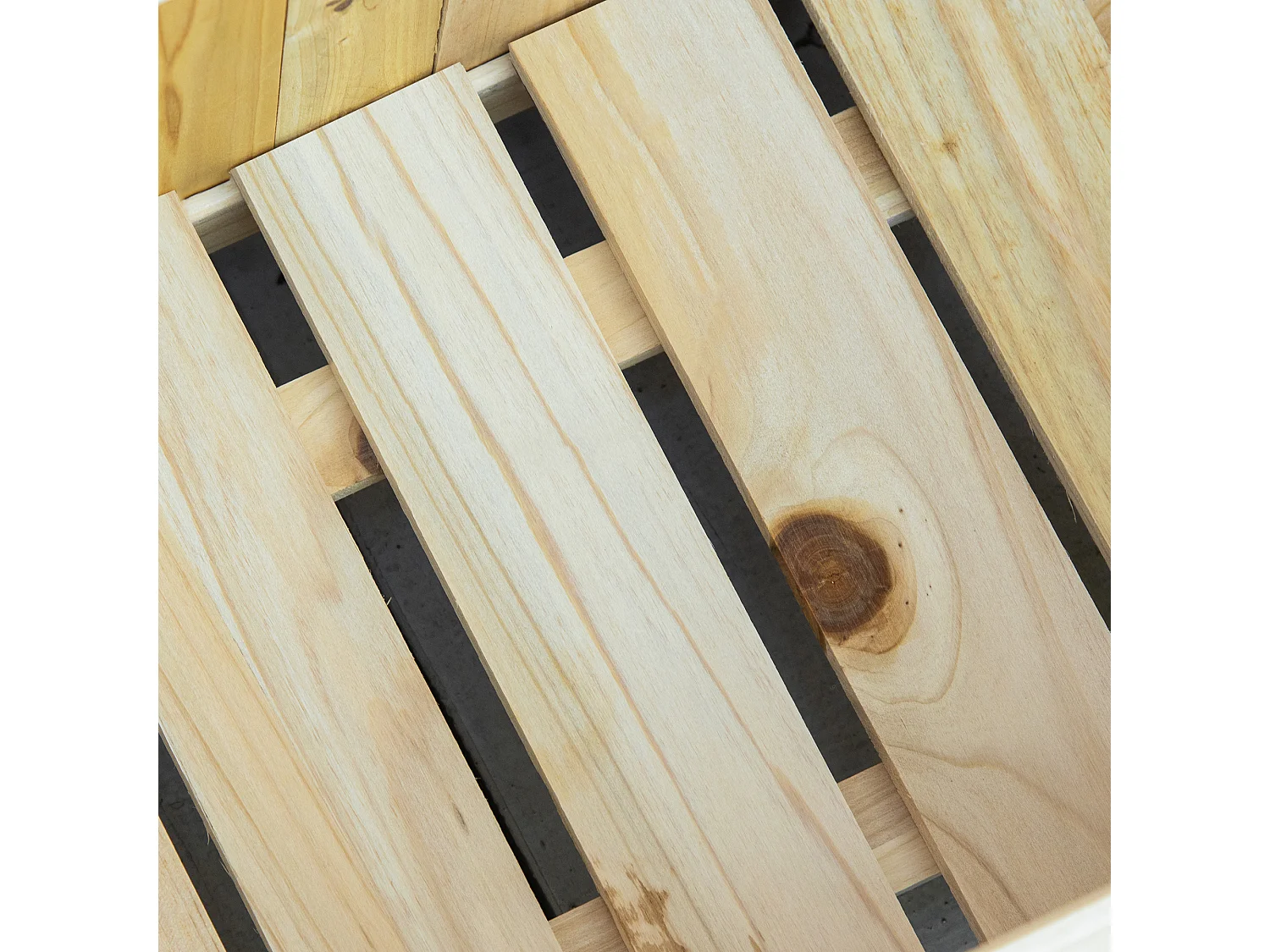 Fioriera in legno pieghevole da esterno 70x30x25cm