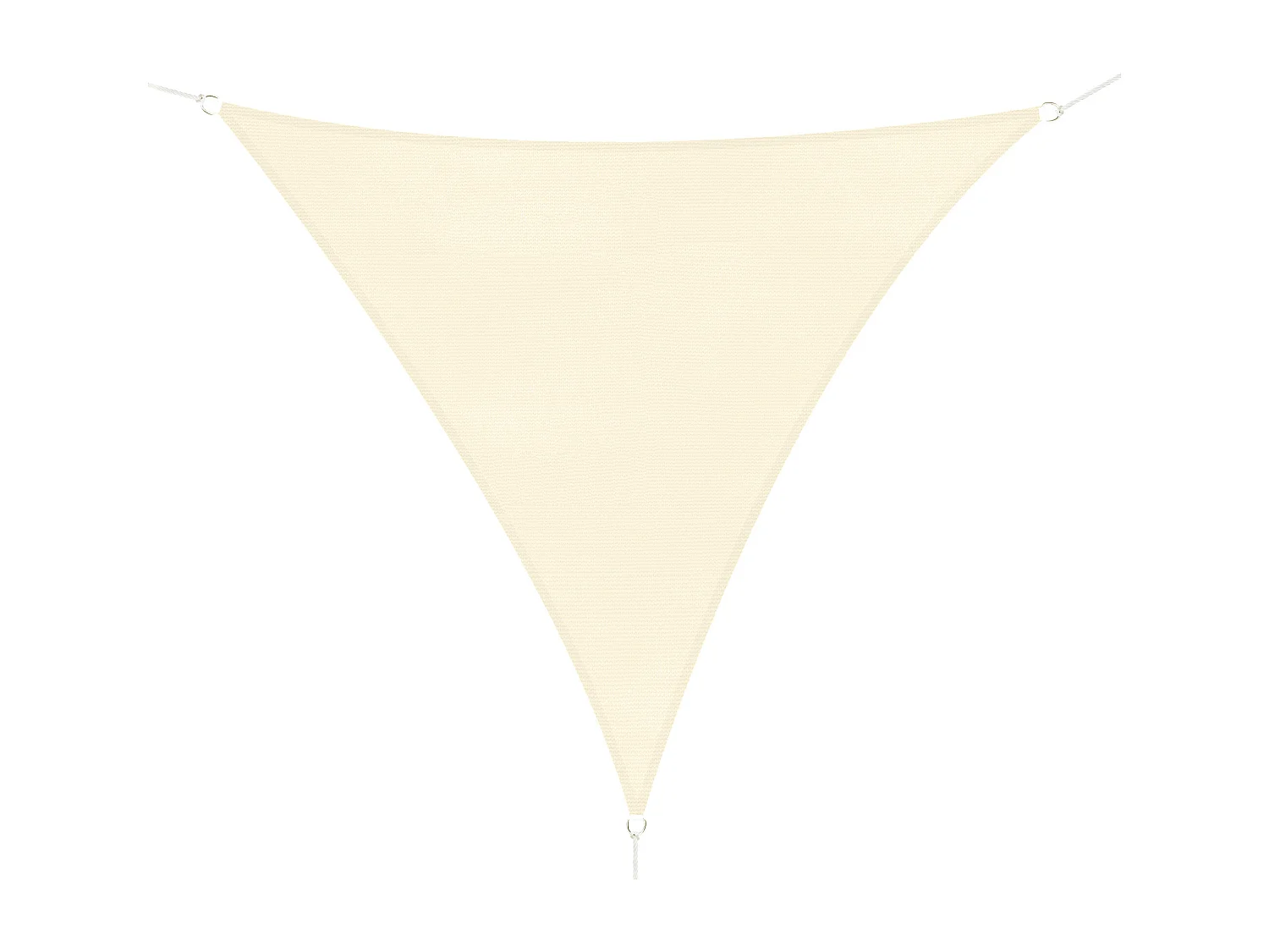 Tenda Ombreggiante Vela Parasole Triangolare 6x6x6m Balcone e Giardino