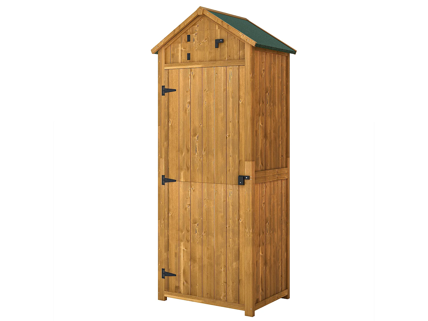 Capanno da giardino legno impermeabile 77x54.2x179cm