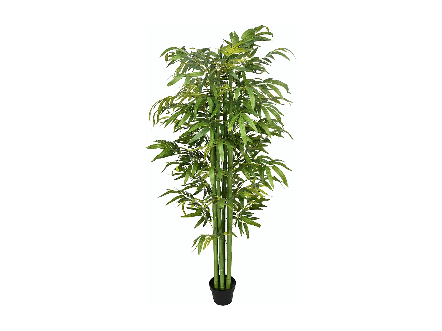 Pianta artificiale di bambù 180 cm con vaso