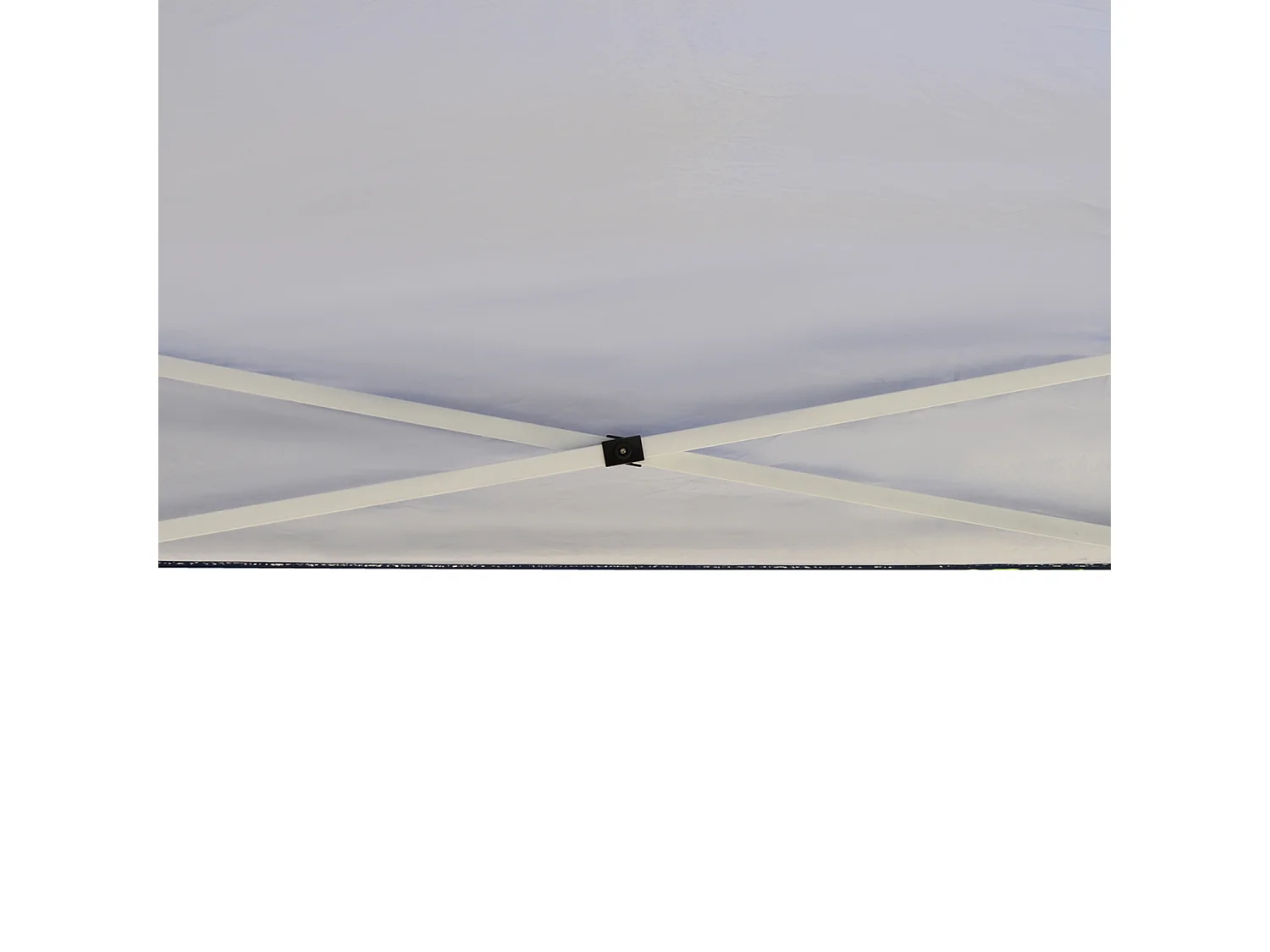 Gazebo 3x3 m in acciaio e tessuto oxford con funi e picchetti blu