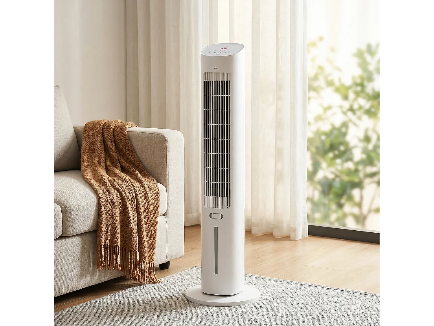 Raffrescatore aria a torre 3 velocità 3l bianco