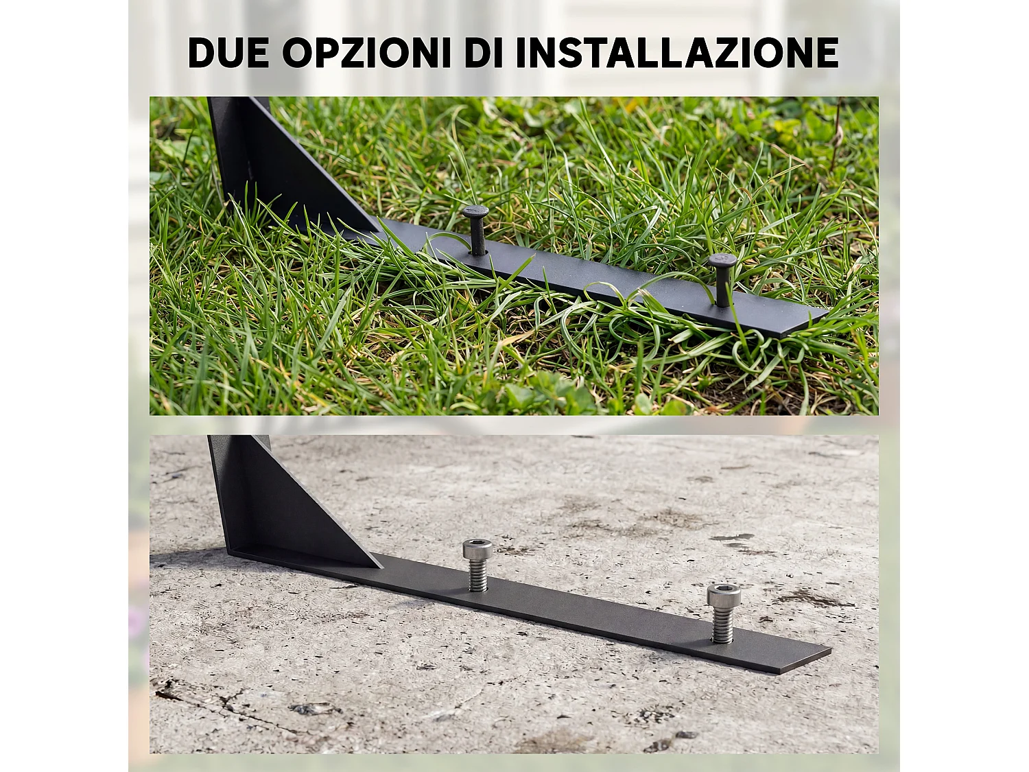 Pensilina esterni per tagliaerba impermeabile bianco